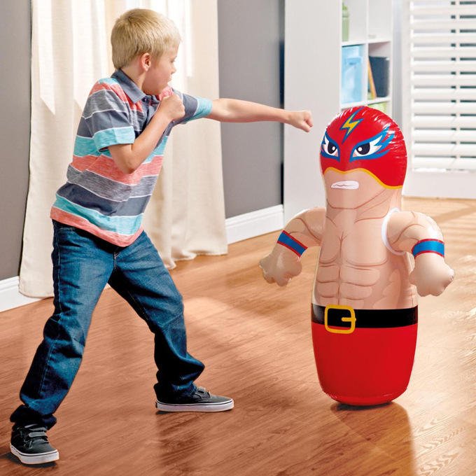 Inflatable Wrestler Bop bag